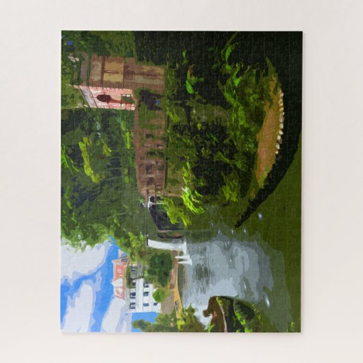 Madeira Paradise, Portugal Jigzaag Puzzle Legpuzzel (Verticaal)