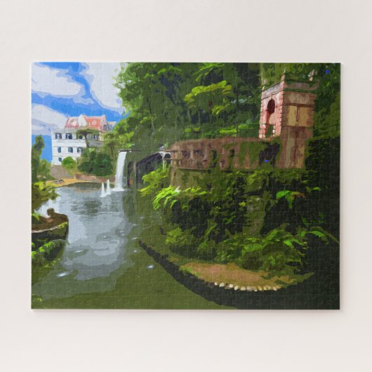 Madeira Paradise, Portugal Jigzaag Puzzle Legpuzzel (Horizontaal)