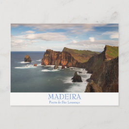 Madeira - Ponta de Sao Lourenco briefkaart met tek