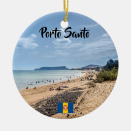 Madeira: Porto Santo-kerstversiering Keramisch Ornament