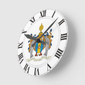 Madeira (Portugal) Coat of Arms Ronde Klok (Hoek)