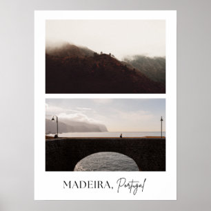 Madeira, Portugal esthetische reis foto afdruk Poster
