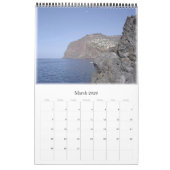 Madeira - Portugal - Europa Kalender (Mar 2026)