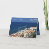 Madeira, Portugal Kaart (Achterkant)