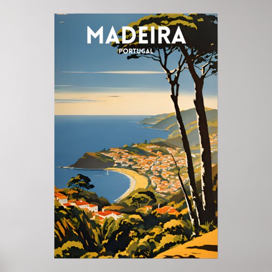 Madeira Portugal Poster (Voorkant)