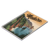 Madeira Portugal Vintage Notitieboek (Linkerzijde)