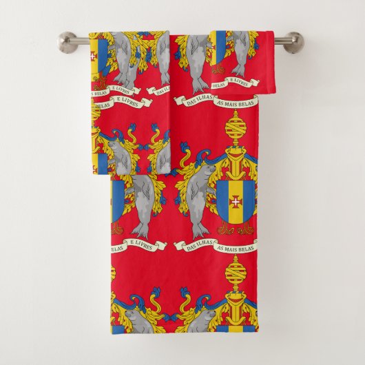 Madeira Portugees design Bad Handdoek (Insitu)