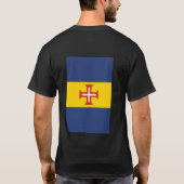 Madeira Portugees design T-shirt (Achterkant)