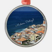 Madeira, Portugese landschapsfoto Metalen Ornament (Voorkant)