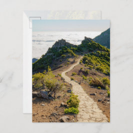 Madeira PR 1.2 hike to Pico Ruivo Briefkaart