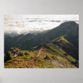 Madeira PR 1.2 Pico Ruivo Mountain Sunrise Poster (Voorkant)