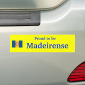 Madeira - Proud om Madeirense sticker te worden (Op auto)