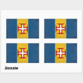 Madeira Rechthoekige Sticker (Vel)