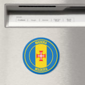 Madeira Round Emblem Magneet (Insitu (Vaatwasser))