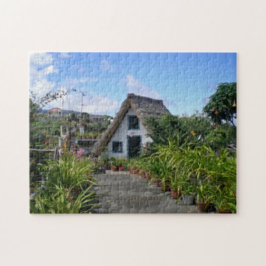 Madeira Santana traditionele puzzel (Horizontaal)