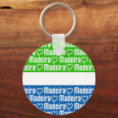 Madeira sleutelketen, pas aan sleutelhanger (Voorkant)