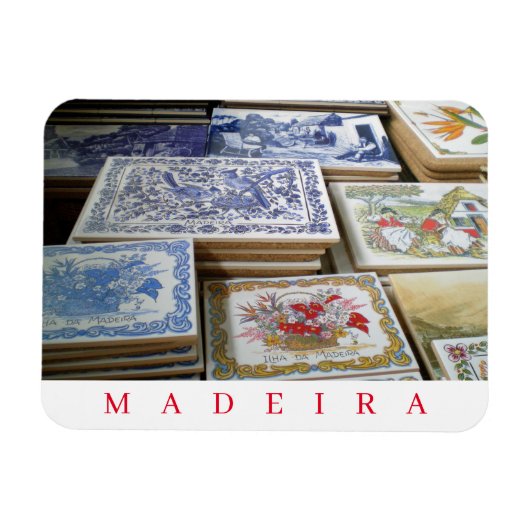 Madeira souvenirs friet magnet magneet (Horizontaal)