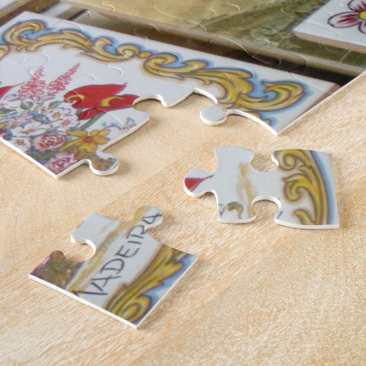 Madeira souvenirs puzzel (Zijkant)