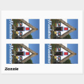 Madeira-stickers Rechthoekige Sticker (Vel)