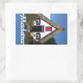 Madeira-stickers Rechthoekige Sticker (Tas)