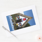 Madeira-stickers Rechthoekige Sticker (Envelop)