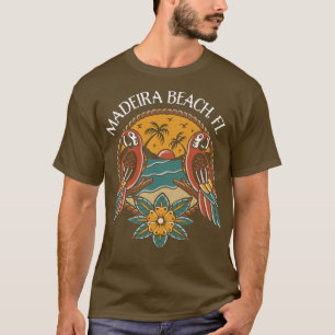Madeira Strand Florida Westkust Stranden T-shirt