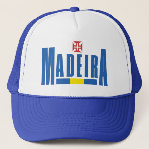 Madeira Tekst- en vlagkleuren Trucker Pet