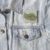 Madeira Vierkante Button 5,1 Cm (In situ)