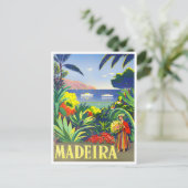 Madeira vintage-Briefkaart Briefkaart (Staand voorkant)