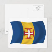 Madeira Vlag Ansichtkaart Briefkaart (Voorkant / Achterkant)