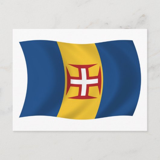 Madeira Vlag Ansichtkaart Briefkaart (Voorkant)