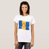 Madeira vlag t-shirt (Voorkant volledig)
