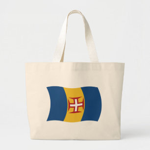 Madeira Vlag Tasje Grote Tote Bag