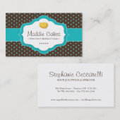 Madeleine Cookies Visitekaartjes (Voorkant / Achterkant)