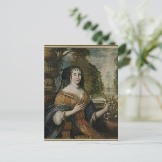 Madeleine de Scudery Briefkaart (Staand voorkant)