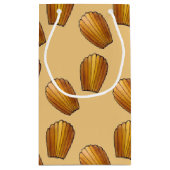 Madeleine French Food Pastry Chef Pâtisserie Cakes Klein Cadeauzakje (Achterkant)