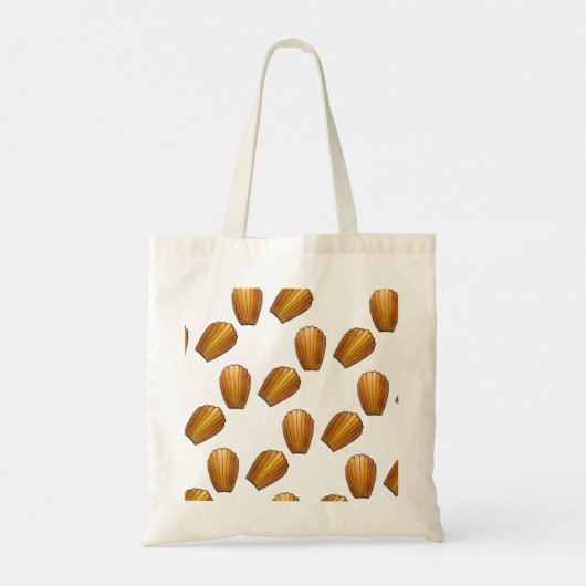 Madeleine French Pastry Chef Pâtisserie Cakes Tote Bag (Achterkant)