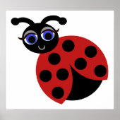 Madeleine LadyBug Toon Print (Voorkant)
