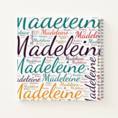 Madeleine Notitieboek (Achterkant)