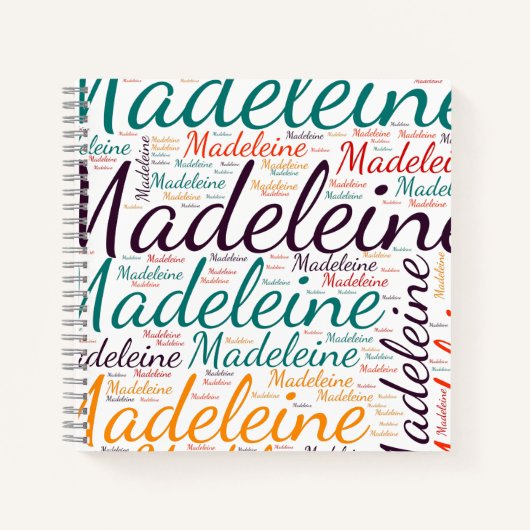 Madeleine Notitieboek (Voorkant)