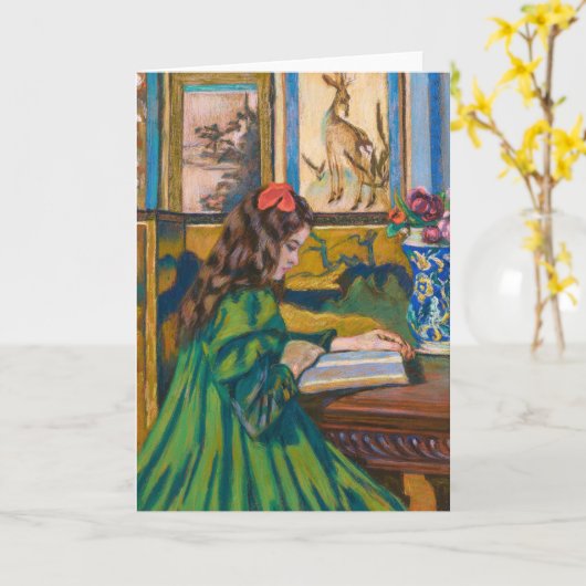 Madeleine Reading | Armand Guillaumin Kaart (Gele Bloem)