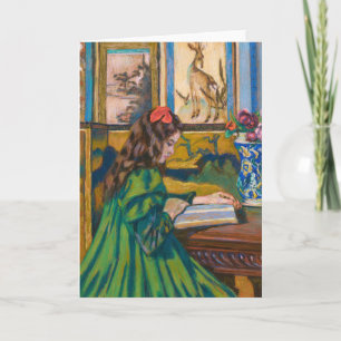 Madeleine Reading   Armand Guillaumin Kaart