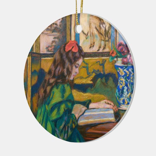 Madeleine Reading | Armand Guillaumin Keramisch Ornament (Links)