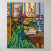 Madeleine Reading | Armand Guillaumin Poster (Voorkant)