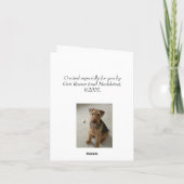 Madeleine Thank You Notecard Bedankkaart (Achterkant)