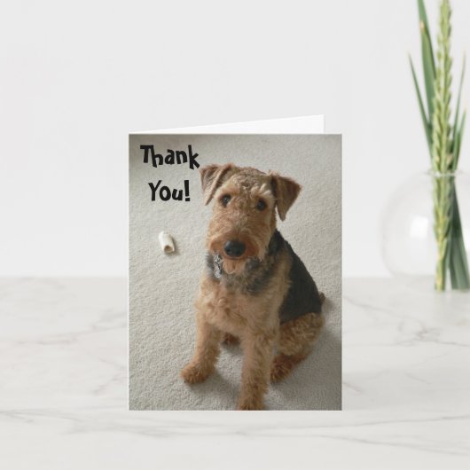 Madeleine Thank You Notecard Bedankkaart (Voorkant)