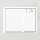 Madeleine Toon LadyBug Holiday! Briefkaart (Achterkant)