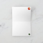 Madeleine Toon Ladybug Holiday Card Feestdagen Kaart (Binnen)