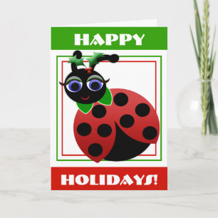 Madeleine Toon Ladybug Holiday! Kaart