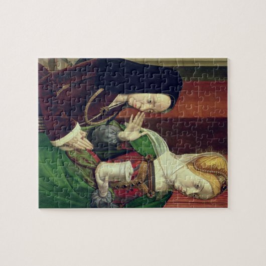 Madeleine van Bourgogne, voorgesteld door St. Mary Legpuzzel (Horizontaal)
